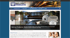 Desktop Screenshot of belmetproducts.com